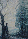 Man In A Snowy Landscape - The Wallington Gallery