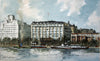 The Savoy Hotel, from The South Bank - The Wallington Gallery