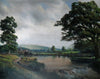 Cattle grazing by a river - The Wallington Gallery