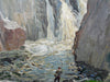Fishing below the falls - The Wallington Gallery