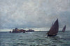 Mackerel Boats Returning, Cloudy Weather - The Wallington Gallery