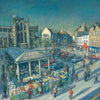 Hexham Market Place - The Wallington Gallery