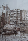 Newcastle Quayside 1840'S The Grey Horse Inn - The Wallington Gallery