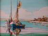 Fishing Boats, Menton - The Wallington Gallery