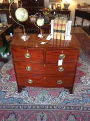 Regency Bowfronted chest of drawers