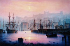 Sailing Ships, Whitby Harbour