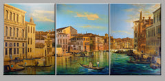 Triptych Contemporary Canaletto