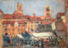A Market In Venice - The Wallington Gallery