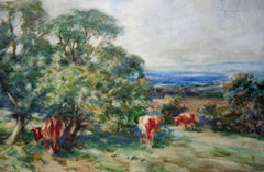 Northumberland Landscape with Cows