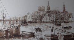 NEWCASTLE QUAYSIDE AND THE OLD GEORGIAN BRIDGE