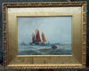Sailing vessels in the north sea