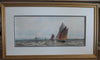 Sailing boats returning to the mouth of the River Tyne - The Wallington Gallery