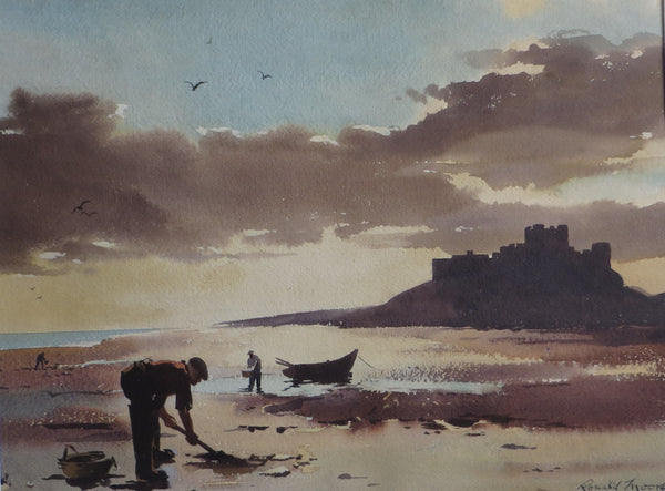 Fishermen, Bamburgh | The Wallington Gallery