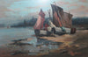 Repairing boats on the Tyne looking towards North Shields - The Wallington Gallery