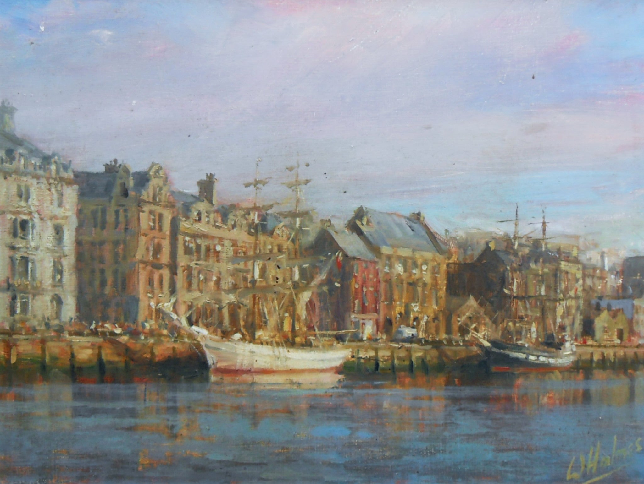 The Sailing Ship Cuidad De Inca and The Marques at the Quayside, Newcastle - The Wallington Gallery