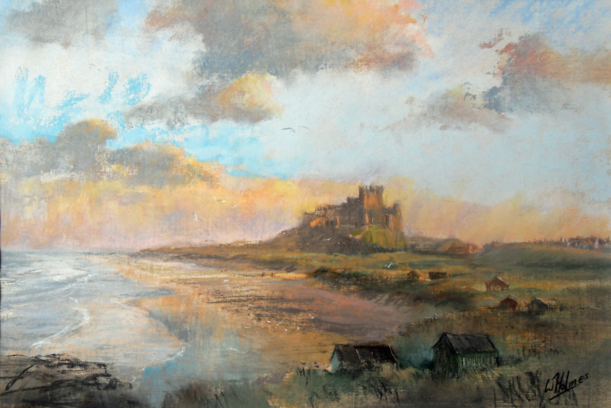 Bamburgh Castle, Northumberland - The Wallington Gallery