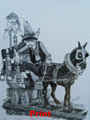 Miners with Pit Poney - The Wallington Gallery