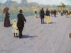 Promenade and two dogs - The Wallington Gallery