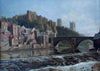A View of Durham from across The River Wear - The Wallington Gallery