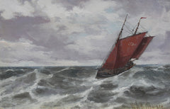 Heavy Seas off Lowestof, England