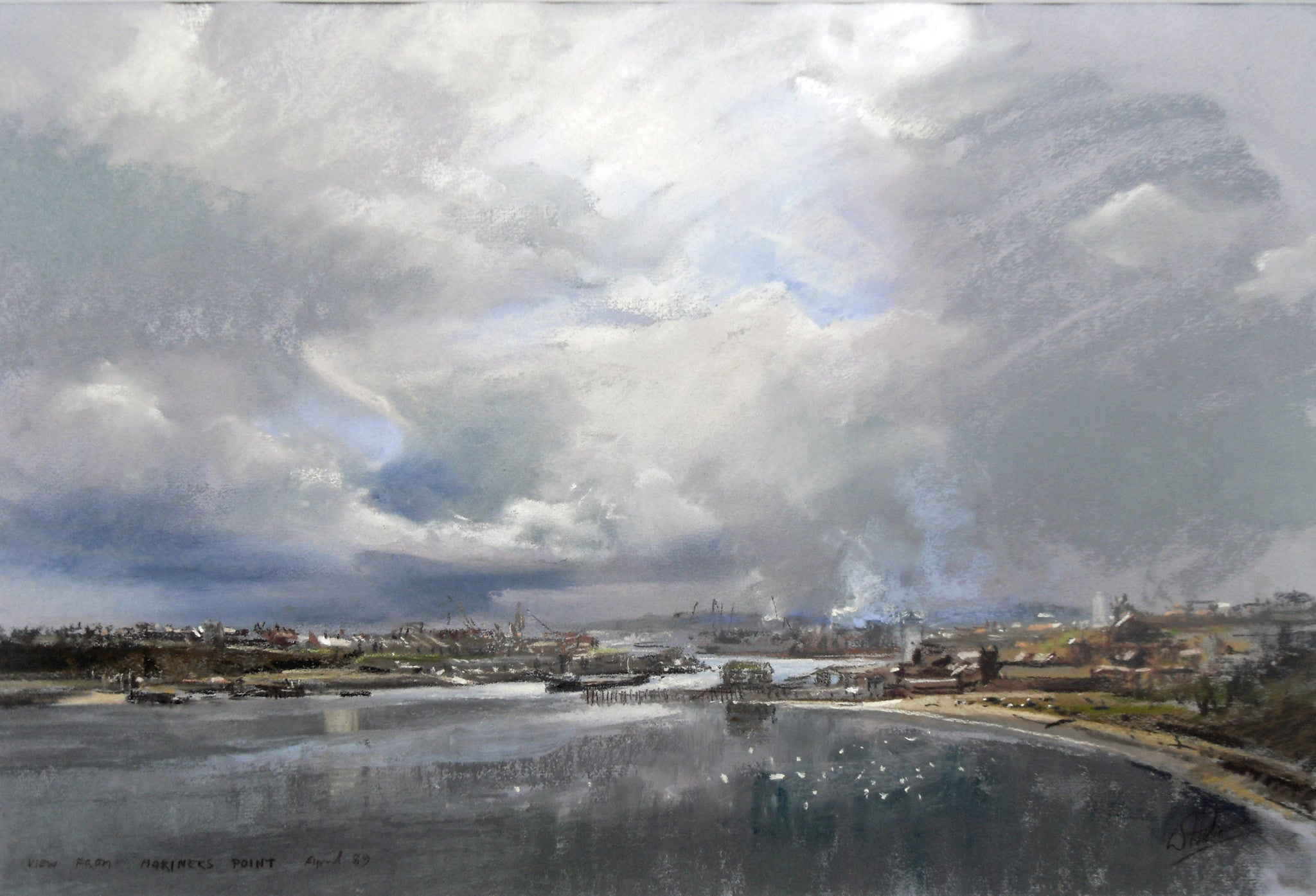 View from Mariner's Point, Tynemouth - The Wallington Gallery