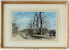 Sussex Lane in  Winter - The Wallington Gallery