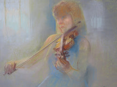 Violinist Tuning