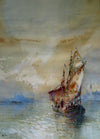 Fishing Boat in the Venetian Lagoon - The Wallington Gallery