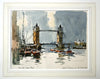 From The Lower Pool, London Bridge - The Wallington Gallery