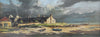 Cottages, at Boulmer, Northumberland - The Wallington Gallery