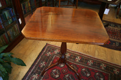 Regency Mahogany Tilt-Top Tripod Table