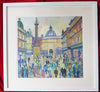 Busy Day, Grey's Monument, Newcastle - The Wallington Gallery