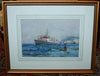 MV "Bencomo" dropping the pilot off the Needles, Isle of Wight, April 1950 - The Wallington Gallery