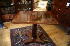 William IV Mahogany Tilt-Top Table