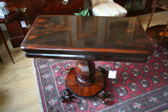 Early Victorian Rosewood Card table
