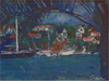 Cavtat, Palms and Boats - The Wallington Gallery