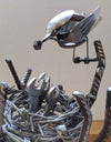The Early Bird Catches The Worm (sculpture) - The Wallington Gallery