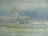 Lindisfarne Castle in morning mist - The Wallington Gallery