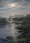 Langdale Pikes by Moonlight - The Wallington Gallery