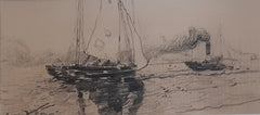 Steam Tug - believed on the Tyne