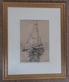 Mussells boat on the Maas, Holland - The Wallington Gallery