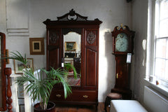 Victorian Walnut Wardrobe