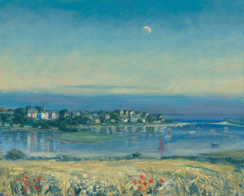 Alnmouth with Fields of Barley - The Wallington Gallery