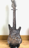 Stratocaster Guitar (sculpture) - The Wallington Gallery