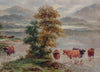 Highland Cattle At A Loch Shore - The Wallington Gallery