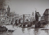 The Medieval Bridge Newcastle Upon Tyne C. 1760 - The Wallington Gallery