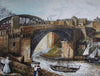 Sunderland Wearmouth and Monkwearmouth Railway Bridges, C.1885 - The Wallington Gallery