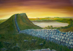 Hadrian's Wall at Cawfields