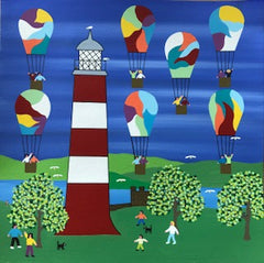 Balloons over the Lighthouse