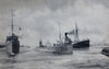 The arrival of captured German U boat U306 - The Wallington Gallery
